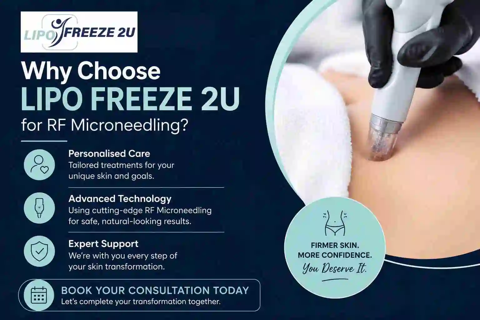 Why Choose LIPO FREEZE 2U for RF Microneedling Sandbach?