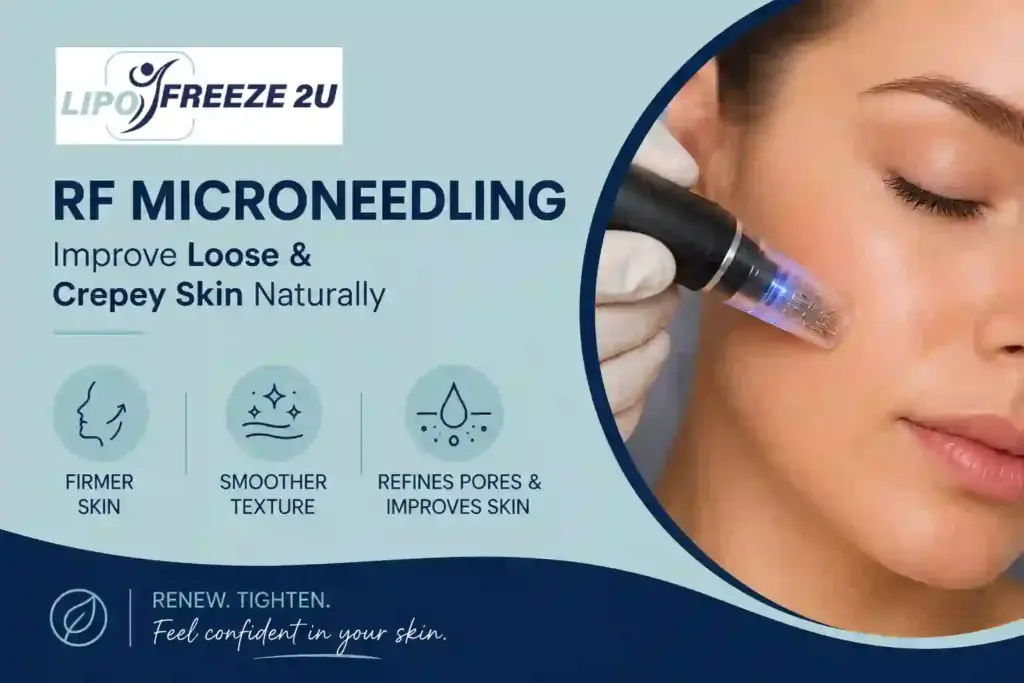 Can RF Microneedling Help Improve Loose and Crepey Skin Sandbach?